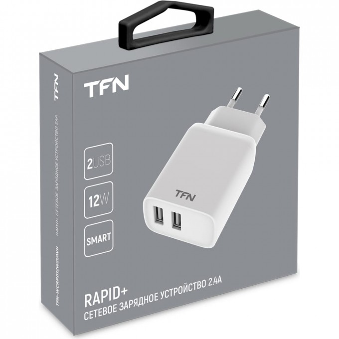 Сетевое зарядное устройство TFN RAPID+ TFN-WCRPD12W2UWH